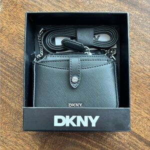 DKNY Black Belt Bag